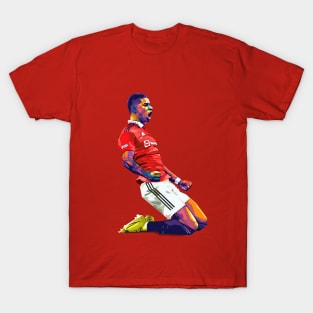 Marcus Rashford goal celebration T-Shirt